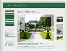 Tablet Screenshot of ebner-immobilien.at